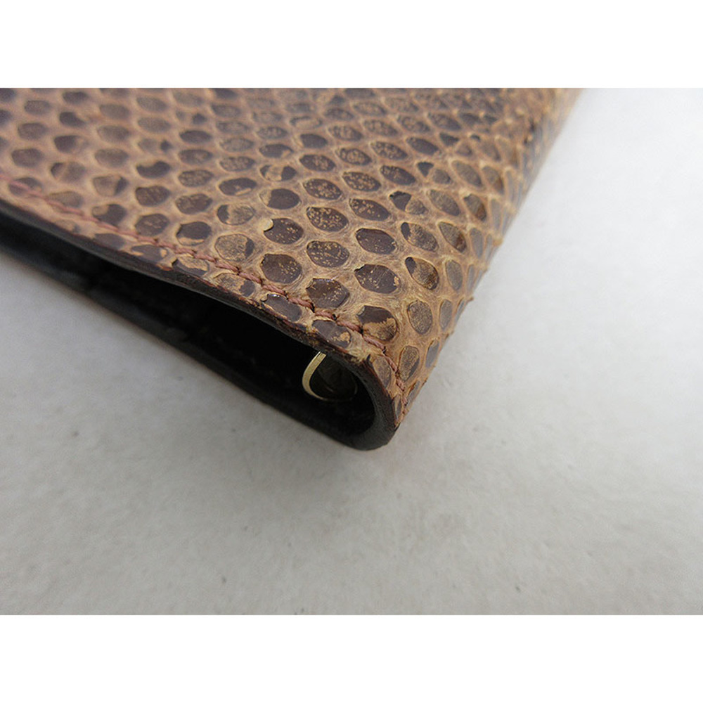 Gucci Notebook Brown Python - image 6